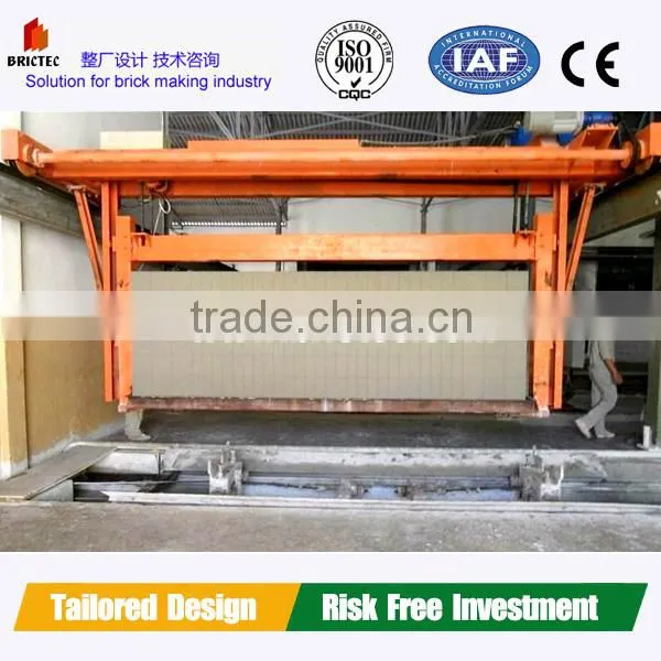 Durable and low cost fly ash autoclaved automatic brick making machine