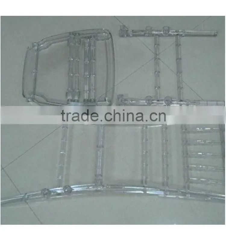 Transparent acrylic chair/China factory acrylic chairs for wedding