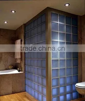 Decorative Colored and Clear Glass Bricks /Brick with good price& high quality