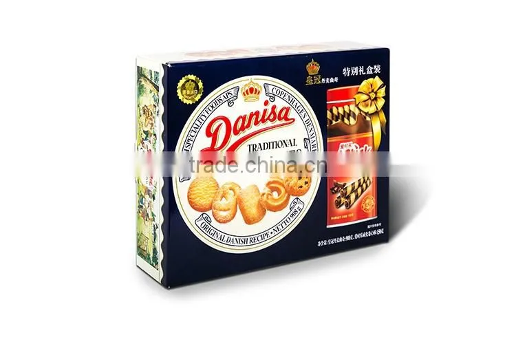 Logistic popular delicate paper cake box for wedding