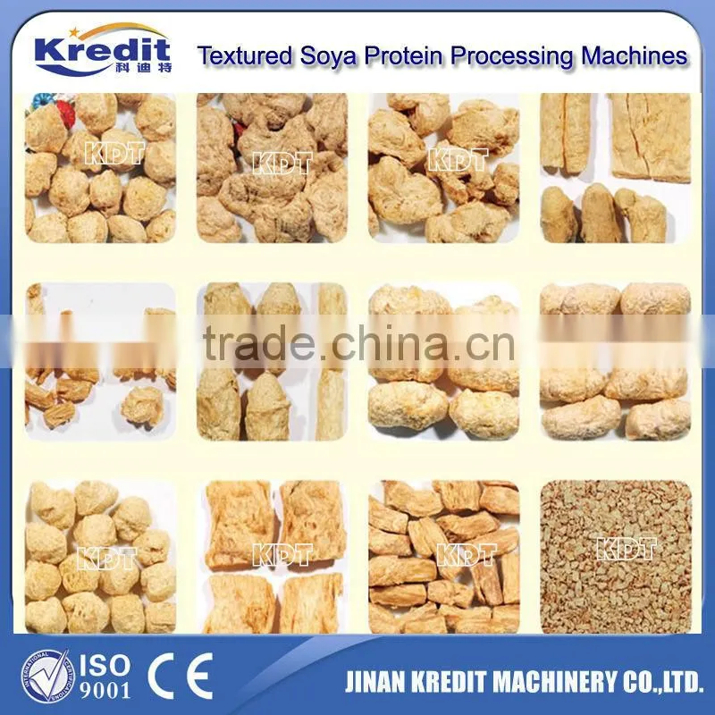 Soy Meat Processing Line/Textured Vegetable Soya Protein Making Machines