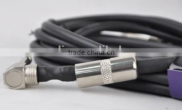 10 Feet Guitar Instrument Cable Jack With Right Angle IC065-10FT