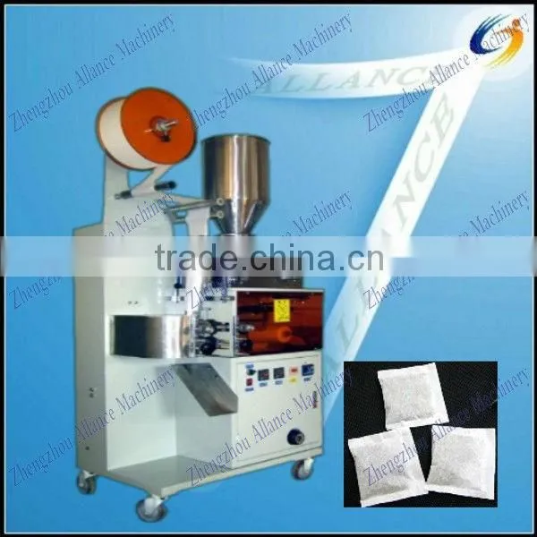 small granules tea bag packing machine ( filter bag with thread)