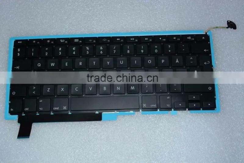Factory Danish Design keyboard Replacement LED Backlight For Macbook Pro 15" A1286 2008-2012