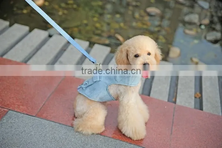 Pet leash The dog thoracic cowboy style cloth dog harness