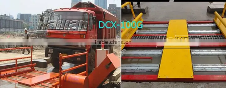 Haitian Industrial using Wheel and bottom for lorry/truck wash
