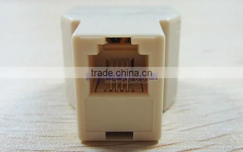 rj11 to rj45 adapter telephone adapter,tel connector & Modular plug (4P4C;6P4C,8P8C)