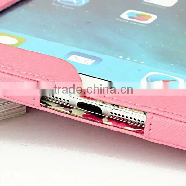 mirror case for ipad 2 3 4 beauty leahter case for ipad