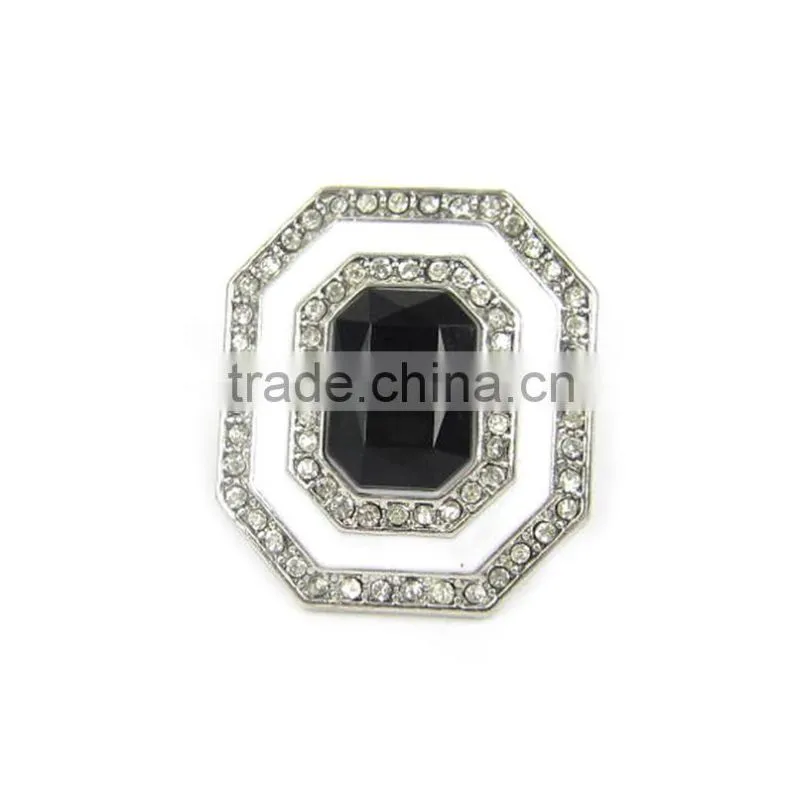 SQUARE GEMSTONE RINGS,MANY SMALL BALL CRYSTALS RING