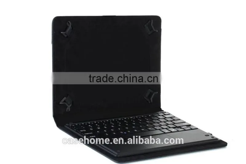 Touchpad Universal 9-10.5" Tablet Bluetooth Keyboard Folio case Removable QWERTY Keyboard