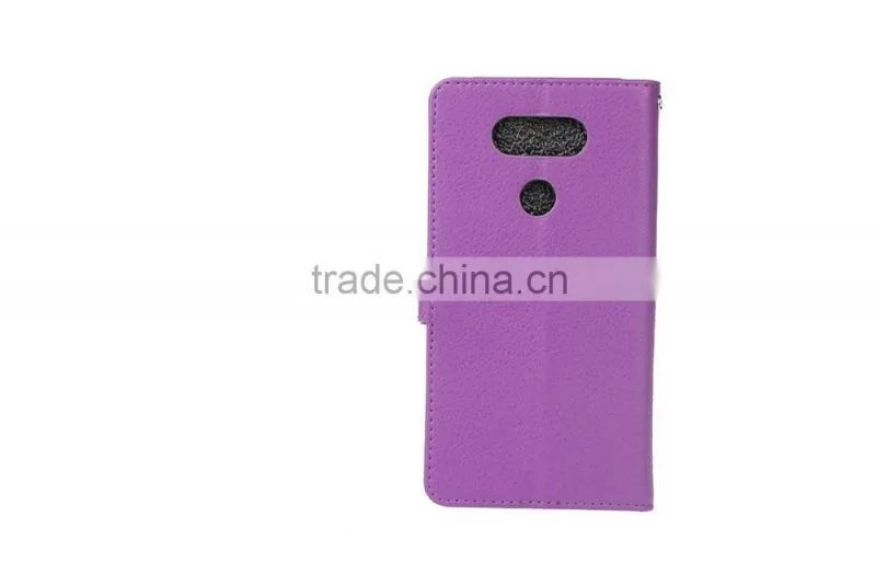 MMT Litchi Grain wallet leather flip case for LG G5 photo frame holder leather case with card slot for LG G5