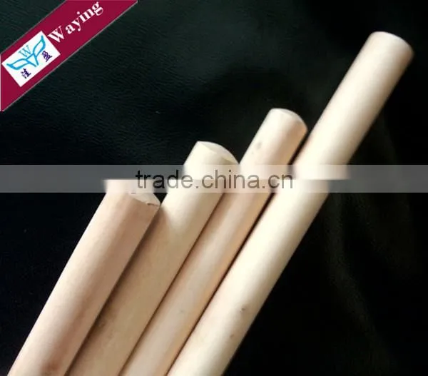 Guangxi hardwood superior cheap 110CM 120CM 150CM pvc coated wooden broom handle