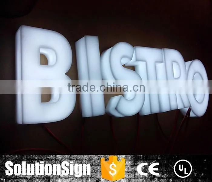 acrylic sign letter for shop