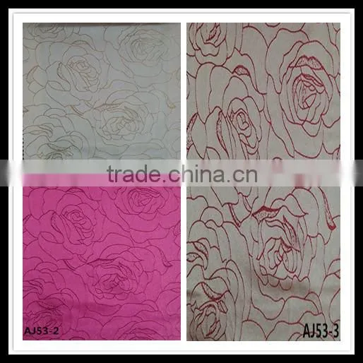 wedding custom decorative fancy rose design round table cloth cheap elegant table cloth