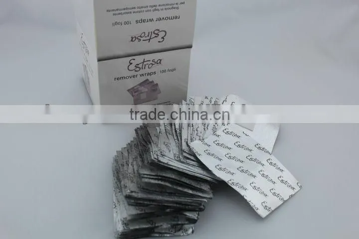 nail art foil with private label for gel nail polish remover