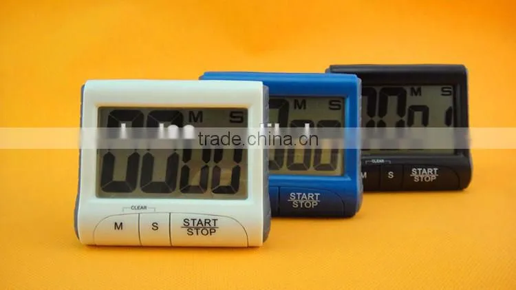 Multi-functional Universal 1-99 Mins Countdown /Up Large Display Digital Battery Power Timer Switch with Standing Clip Magnet