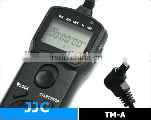 JJC TM-A Timer Remote Controller&Camera Remote Switch replaces TC-80N3 for Canon EOS 5D Mark III etc