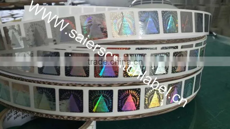 Hologram sticker