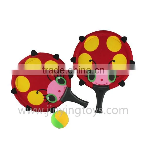 Kids sport fabric small tennis racket toys with EN71