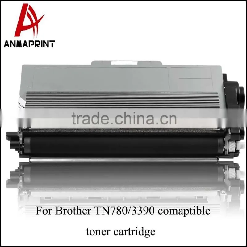 Compatible TN780 TN3390 toner cartridges for Brother HL5440D/5450D/5470D/5470DWT/6180DW/6180DWT