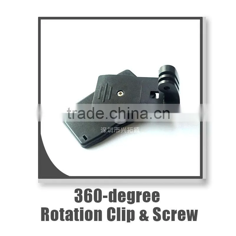 Bicycle Handlebar / Seatpost Clamp with Three-way Adjustable Pivot Arm for Gopro Hero 3+/3/2/1/4 Session