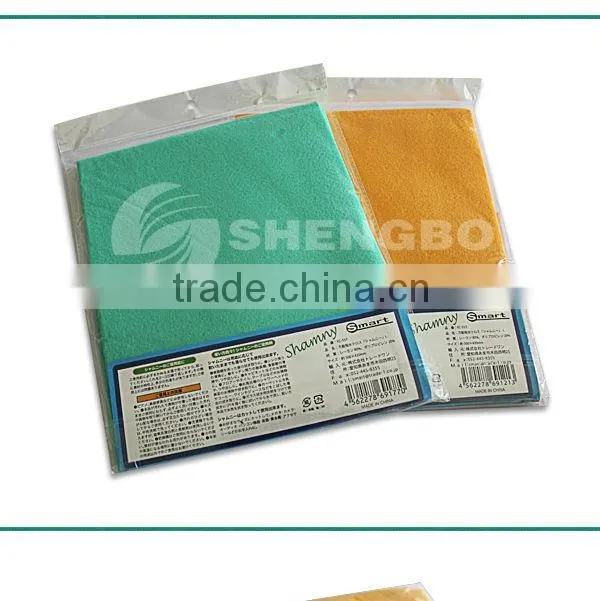 Green Orange Needle punch Nonwoven Cleaning cloth set