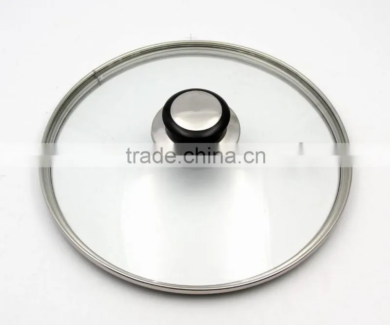 China best 20 cm thickness 4mm G type glass pot lid