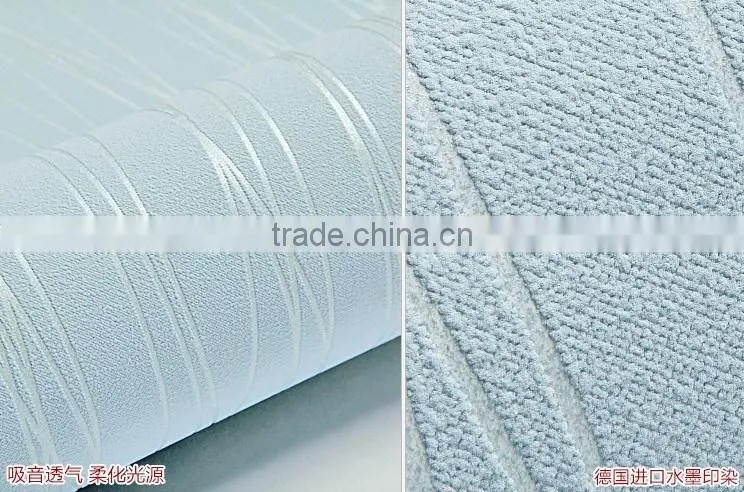 China cheap designer waterproof wallpaper manufacturer for home hotel
