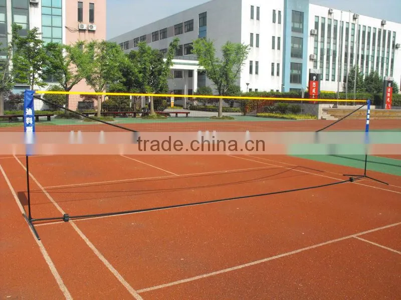 Badminton Net Stand, Foldable and Portable Badminton net with Poles