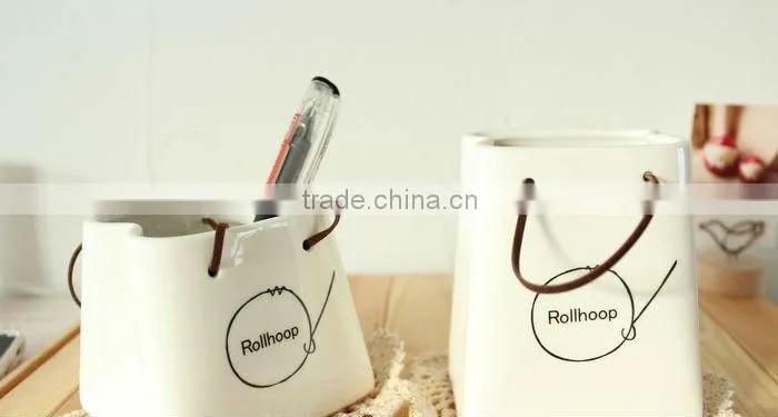 Mini ceramic vase,Ceramic bag