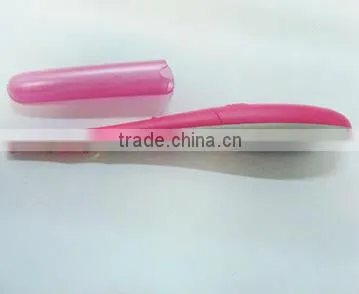 professional plastic heated mini electric eyelash curler