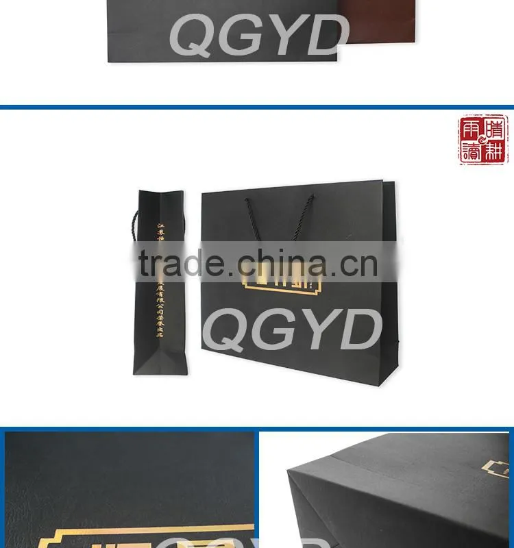 Logo printed paperbags eco bag reusable shopping bag