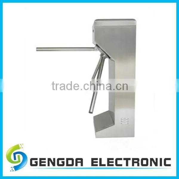 high reaction speed access control barrier gate waist height vertical tripod turnstile mechanism
