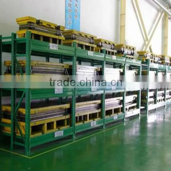 warehouse steel shelving drawer mold rack
