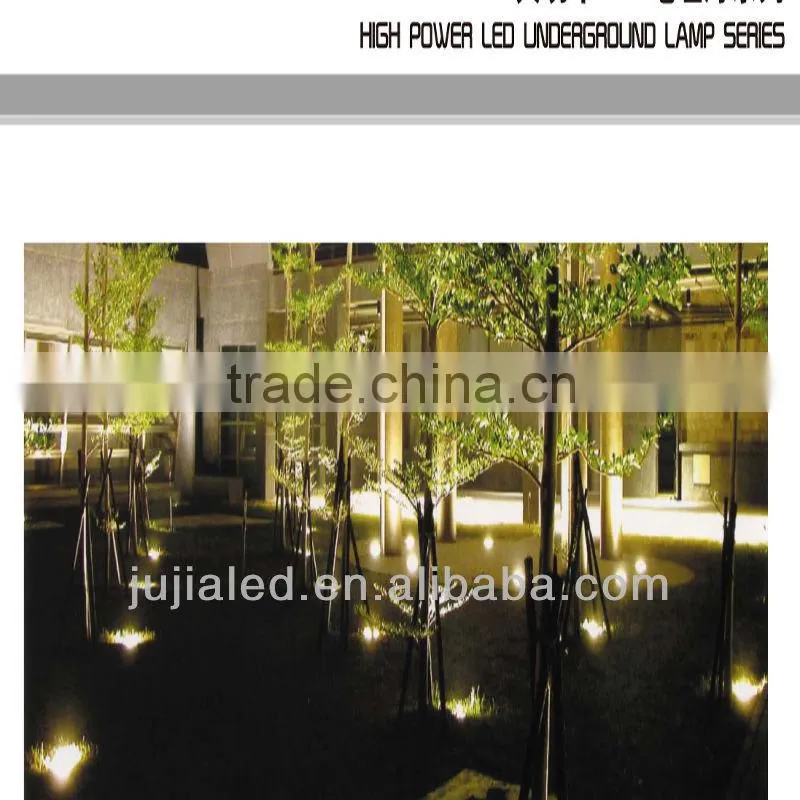 Led underground light for park and steps decoration