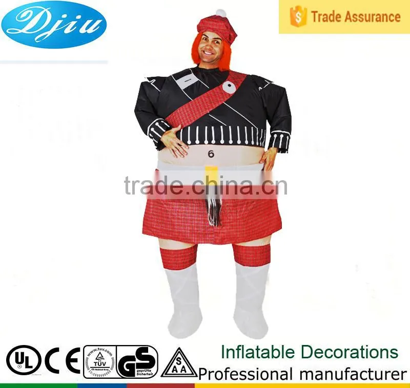 DJ-CO-176 police inflatable body pillow inflatable body bumper ball for adult inflatable body board