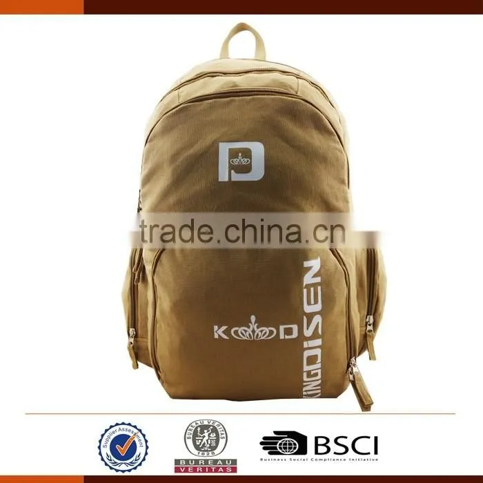 New Logo Printed Laptop Backpack Bag for School