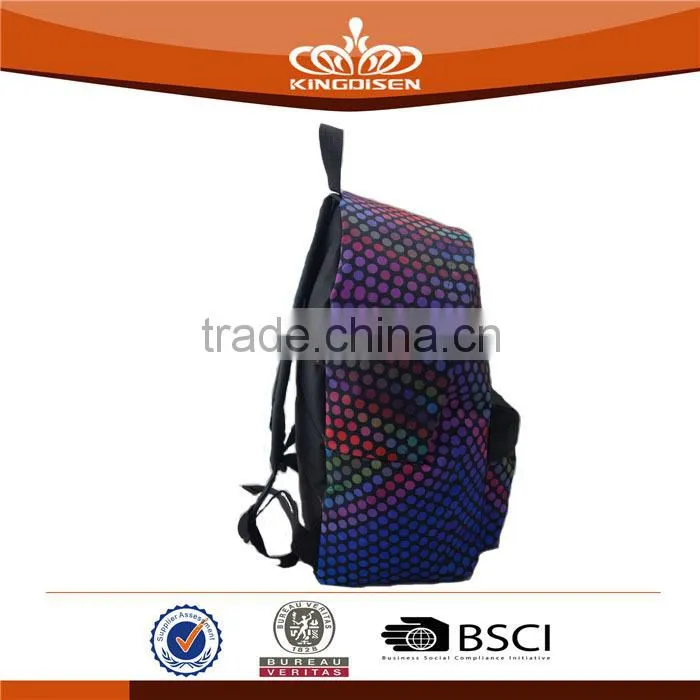 New casual 300D school bag for kids