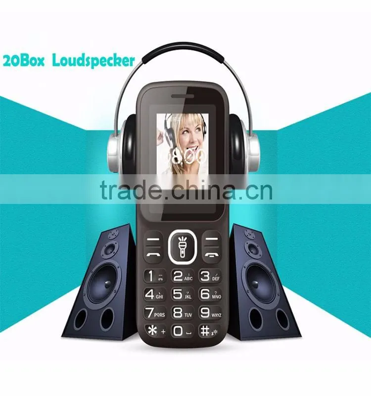 2016 Gleese best price, big sound, 1.77 inch mini old people cell mobile phone with GPRS & Bluetooth function