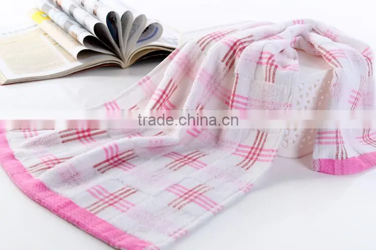 high quality 100% cotton face towel supplier in China