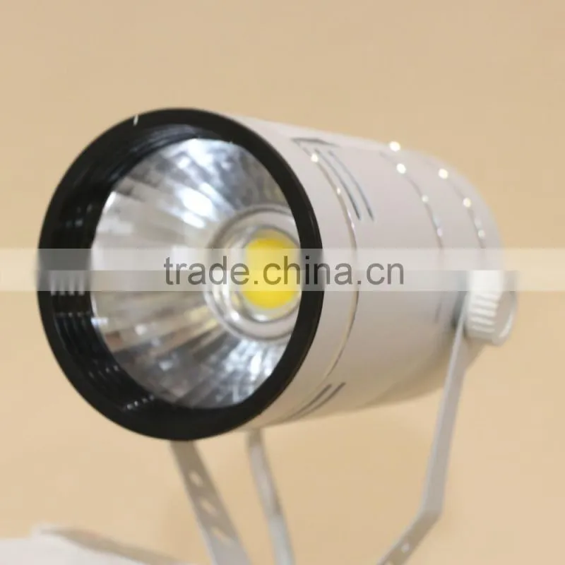 Portable LED display lighting track rail lights