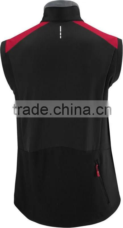 Womens winter waterproof and breathable softshell vest