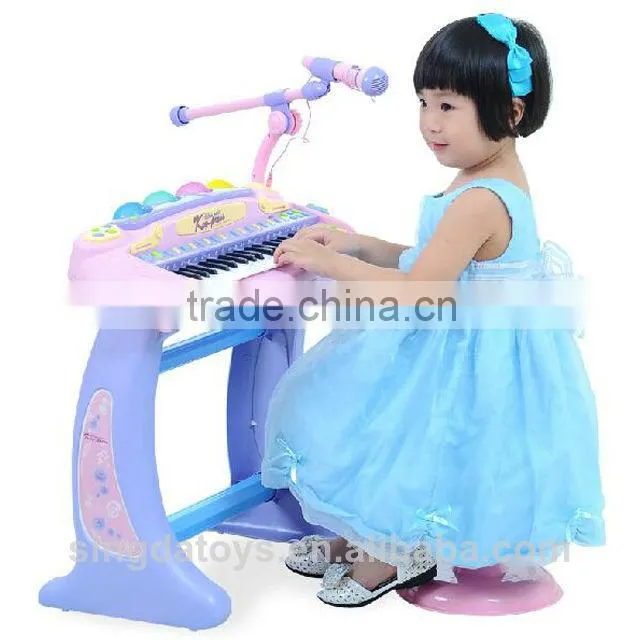 2014 Newest Funny Kids Electronic organ Toy With Microphone & Chair