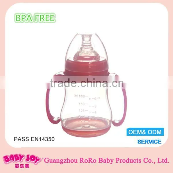 FDA AND FOOD GRADE FACTORY PLASTIC PP BABY FEEDING BOTTLE