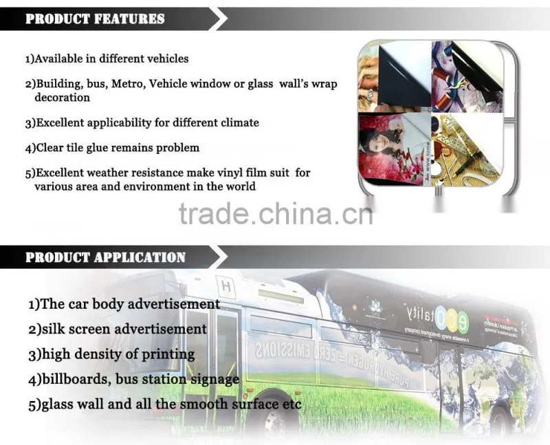E-JET Self adhesive vinyl sticker for car wraps