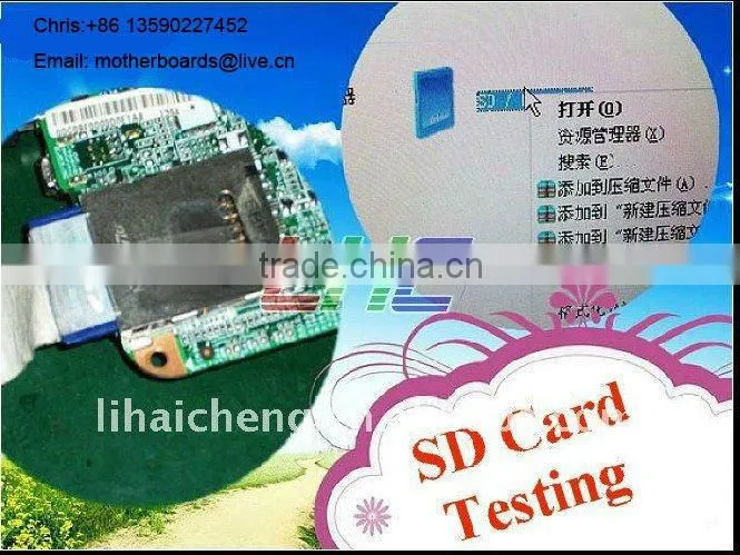 Hot sale motherboard for sony laptop motherboards MBX-224 with full tested