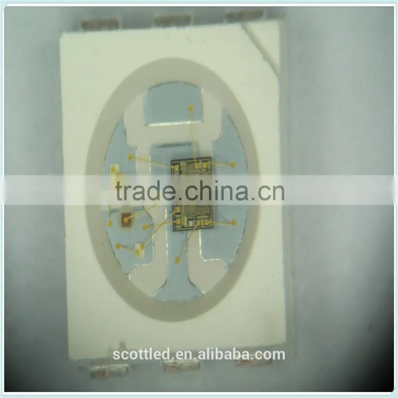 3 chips 5050 led smd build-in APA102 IC