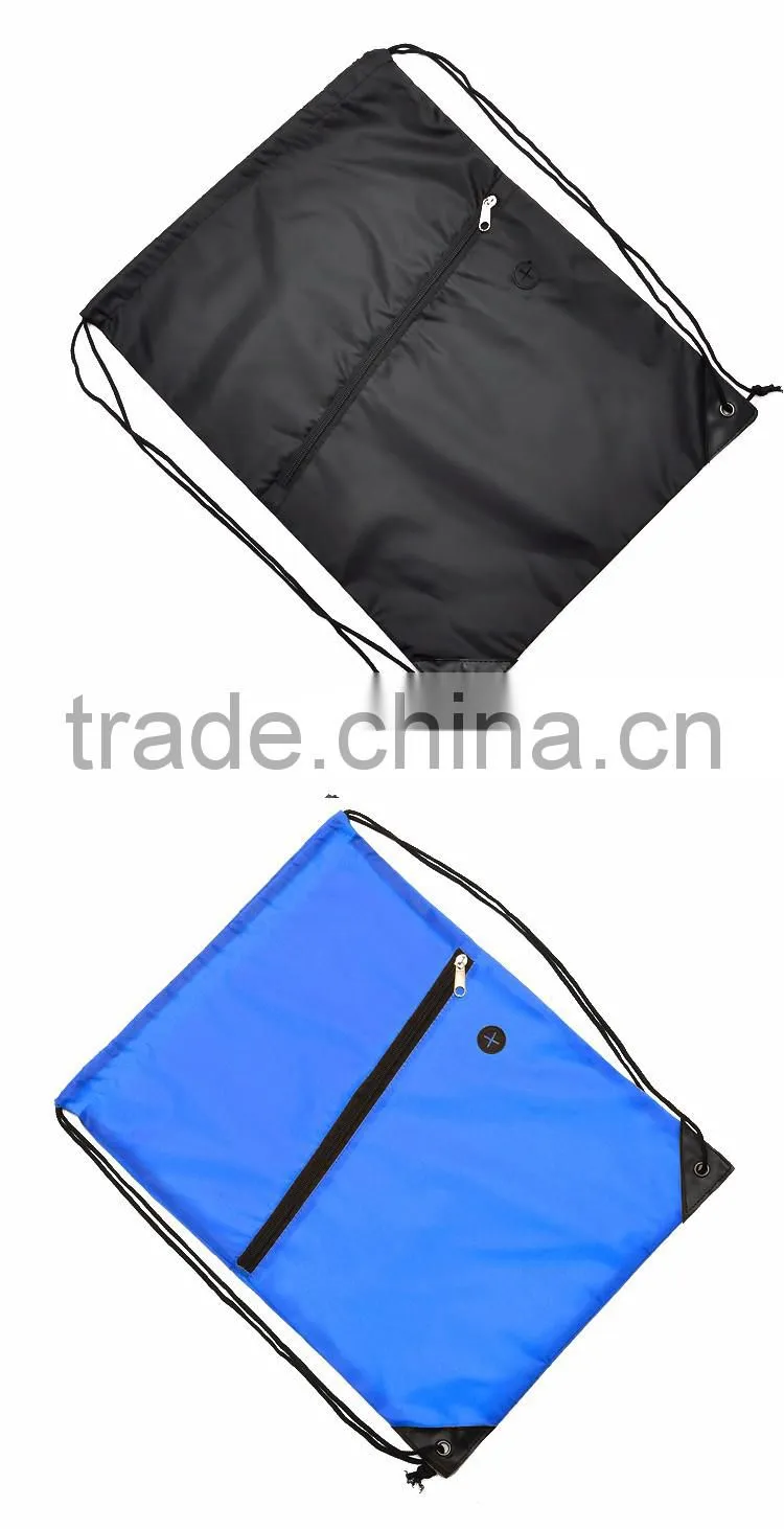 polyester foldable drawstring bag
