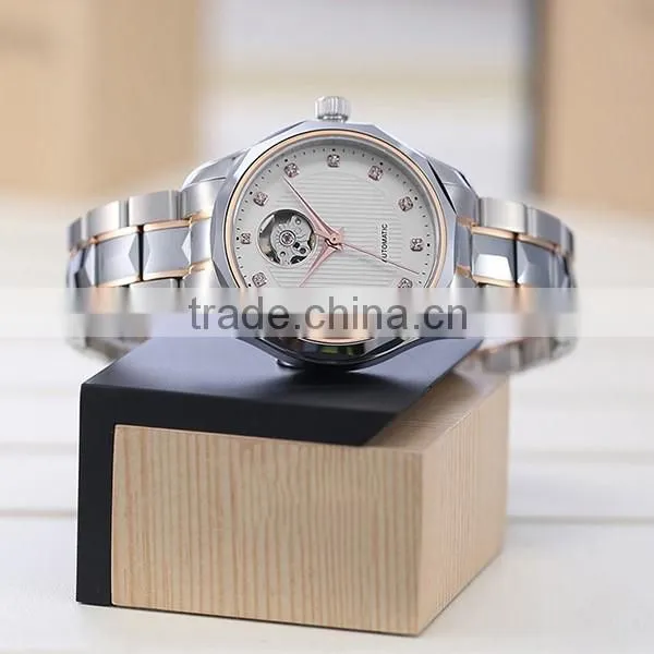 5ATM Mens Sapphire Crystal Automatic Mechanical Watch