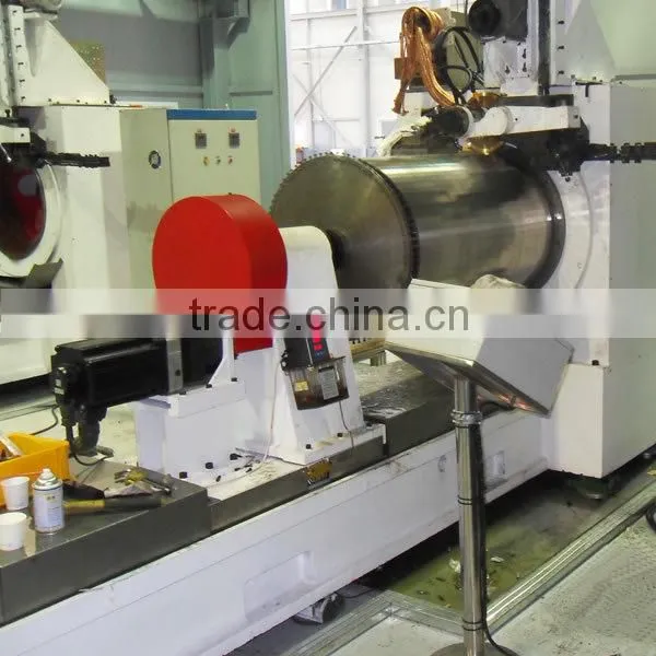 Oil field filter tube wedged screen welding machine factory
